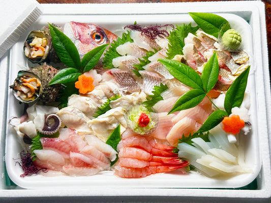 お刺身盛り合わせ【3〜4名様】6480円(送料込み)