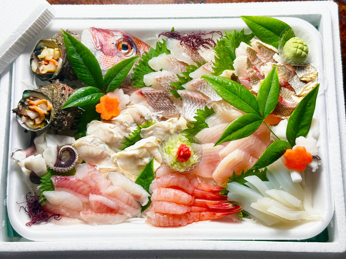 お刺身盛り合わせ【3〜4名様】6480円（送料込み）